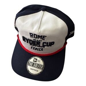 New Era “the golfer” Rome Ryder Cup Snapback Hat nwt